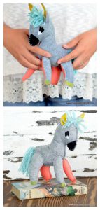 Stuffed Donkey Plush Free Sewing Pattern