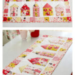Vintage Daydream Neighborhood Table Runner Free Sewing Pattern