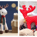 Adorable Christmas Reindeer Sewing Patterns