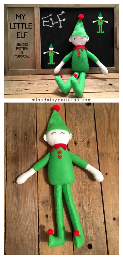 My little Elf Free Sewing Pattern
