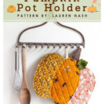 Pumpkin Pot Holder Sewing Pattern
