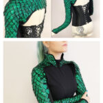 Dragon Scale Bolero Sewing Pattern