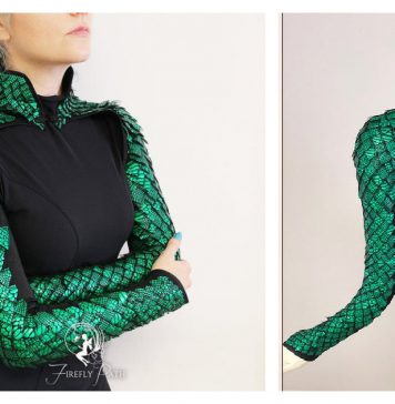 Dragon Scale Bolero Sewing Pattern