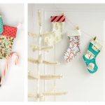 Mini Christmas Stocking Free Sewing Pattern