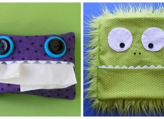 Monster Tissue Pack Free Sewing Pattern