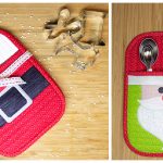 Holiday Potholders Free Sewing Pattern