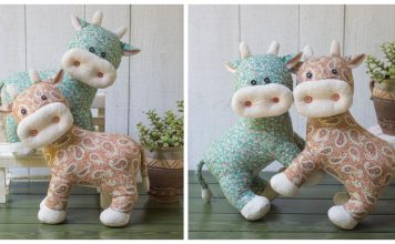 Stuffed Cow Sewing Patterns