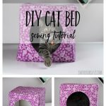 Cat Bed Free Sewing Pattern