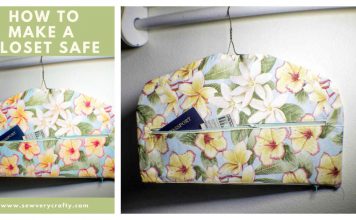 Fabric Closet Safe Free Sewing Pattern