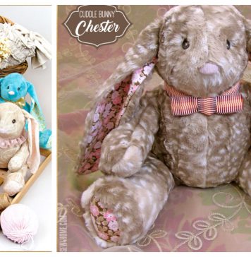Long Eared Bunny Toy Free Sewing Pattern