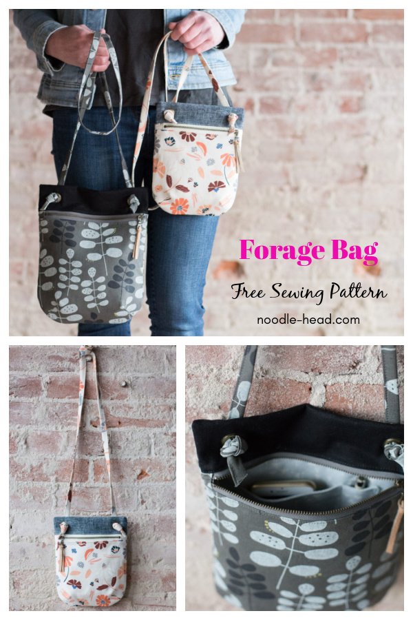 Forage Bag Free Sewing Pattern