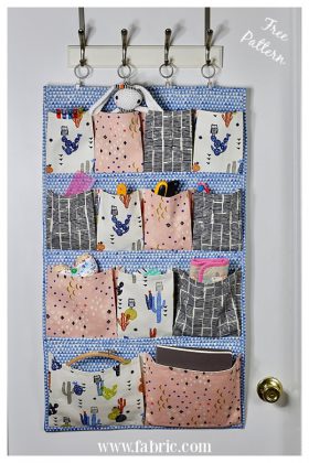 Hanging Wall Organizers Free Sewing Pattern