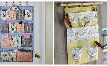 Hanging Wall Organizers Free Sewing Pattern
