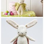 Cute Easter Bunny Free Sewing Pattern