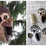 Owl Ornament Free Sewing Pattern