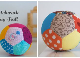 Patchwork Play Ball Free Sewing Pattern
