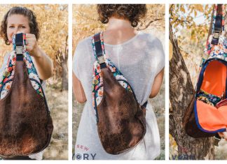Sling Backpack Free Sewing Pattern