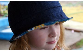Summer Lovin’ Children’s Sun Hat Free Sewing Pattern