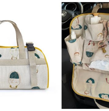 Travel Organizer for the Car Free Sewing Pattern