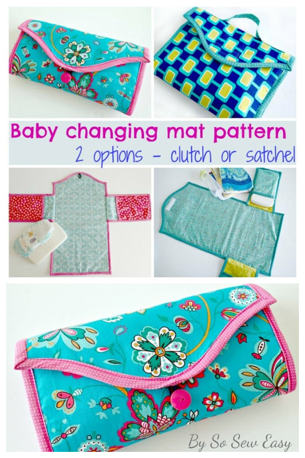 Baby Changing Mat Free Sewing Pattern