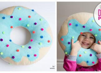 Donut Pillow Free Sewing Pattern