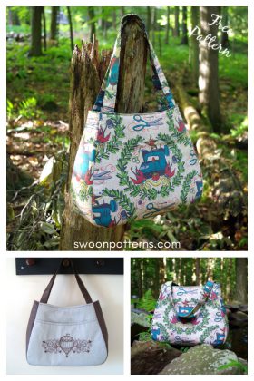 Ethel Tote Bag Free Sewing Pattern