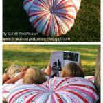 Jelly Roll Floor Pillows Free Sewing Pattern