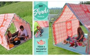 Playhouse Tent Free Sewing Pattern