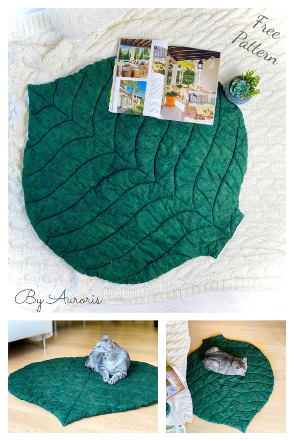 Leaf Mat Free Sewing Pattern