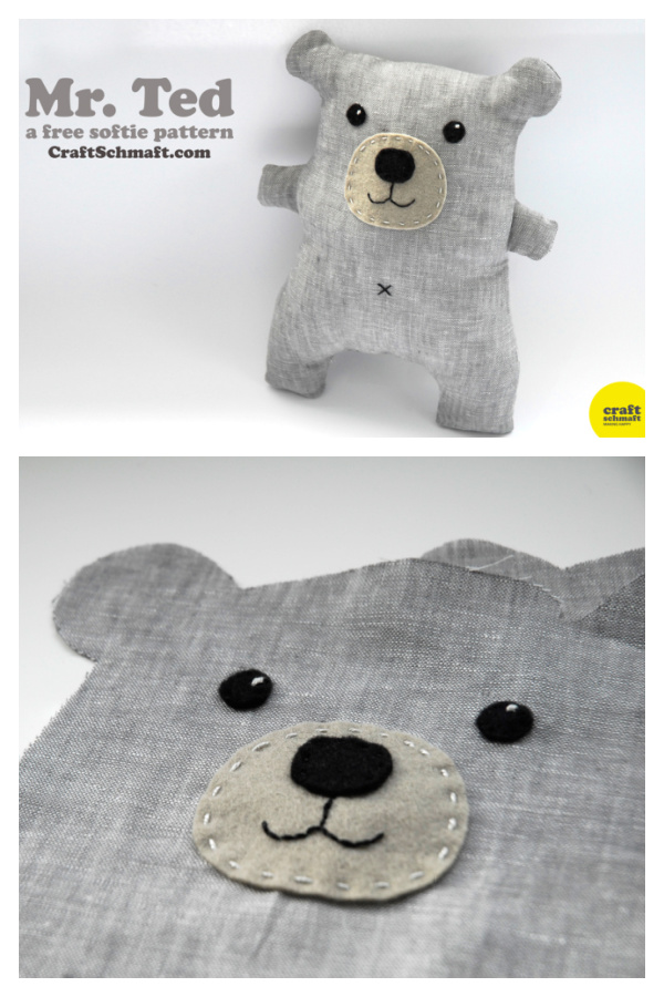 Mr. Ted Free Sewing Pattern
