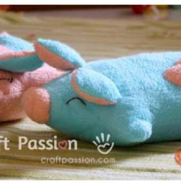 Piggy Pillow Free Sewing Pattern