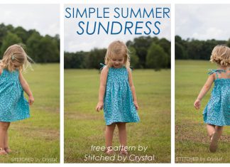 Simple Summer Sundress Free Sewing Pattern