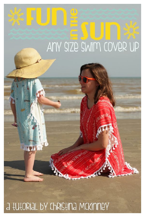 Swim Cover Up Free Sewing Pattern