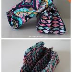 Divided Eye Glass Case Free Sewing Pattern