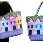 Row House Tote Free Sewing Pattern