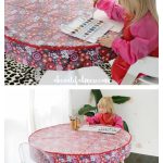 Waterproof Table Cover Free Sewing Pattern