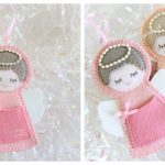 Angel Christmas Ornament Free Sewing Pattern