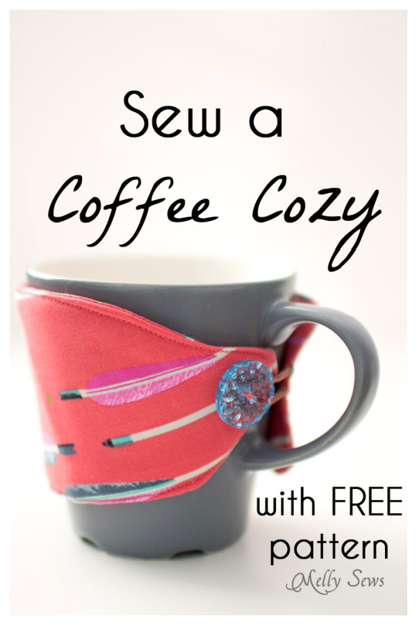 Coffee Cozy Free Sewing Pattern