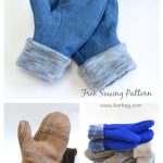 Mittens for Grownups Free Sewing Pattern