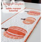 Scrappy Pumpkin Table Runner Free Sewing Pattern