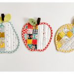 Apple Pear Lemon Coasters Sewing Pattern