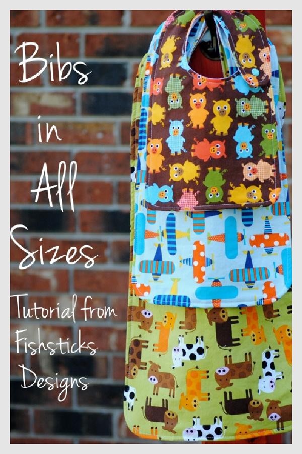 Bibs in All Sizes Free Sewing Pattern
