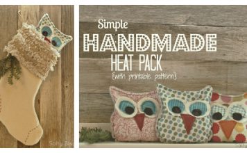 Owl Heat Pack Free Sewing Pattern