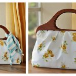 Wood Handle Handbag Free Sewing Tutorial
