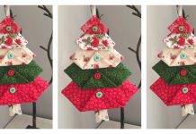 Fabric Christmas Tree Free Sewing Pattern