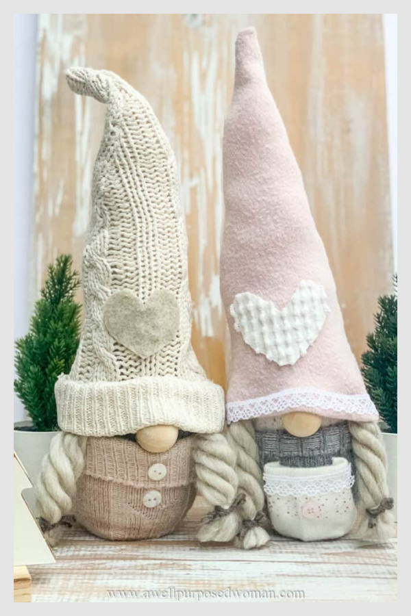 Girl Sock Gnomes Free Sewing Pattern