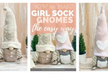 Girl Sock Gnomes Free Sewing Pattern