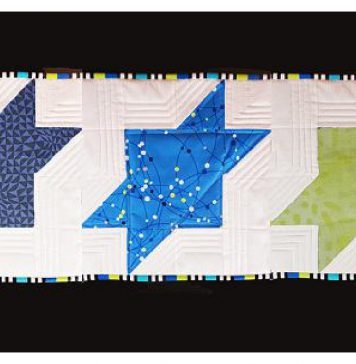 Hanukkah Star of David Mug Rug Free Sewing Pattern