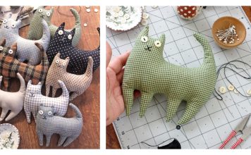 Happy Cats Free Sewing Pattern