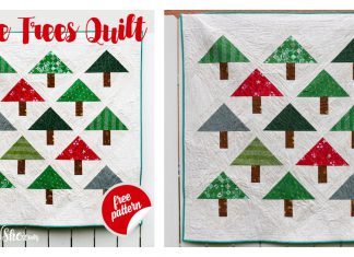 Little Trees Quilt Free Sewing Pattern